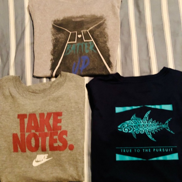 boys lot of clothes nike adidas Columbia Reebok Excellent Condition Size YL - Picture 2 of 9